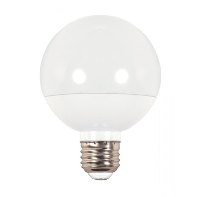 6 watts, ampoule à DEL G25 à intensité variable, culot E26 / moyen (standard)