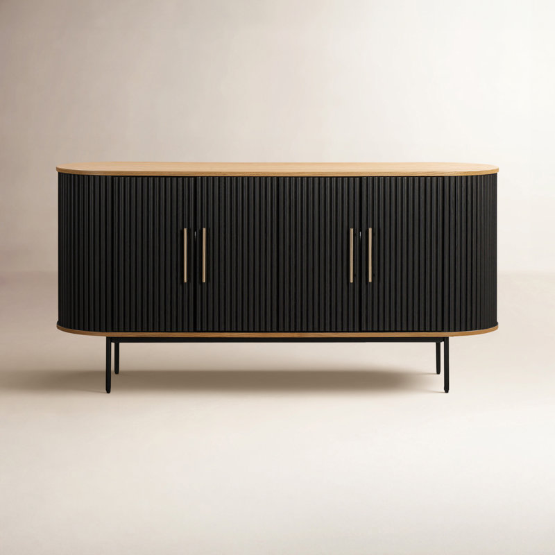 Almita Noir 65" Sideboard