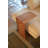  Handcrafted Acacia Wood Accent Table – 24.5" Tall Sofa Side Table