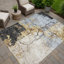 Tapis abstrait lavable à la machine intérieur / extérieur ACN2431 Chantille-964893001-964893003
