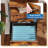 2 Drawer File Cabinet, Mobile Printer Stand With Open Storage Shelf-1675723351