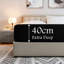 Tanvish Luxury Microfiber Fitted Sheet - 40 cm Deep Pocket, Ultra-Soft - Wrinkle-Free and Easy Care-1751870255-1751870258