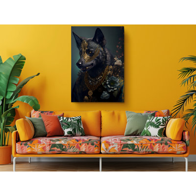 «Agnete Elite Soldier Wild Wolf», reproduction sur toile