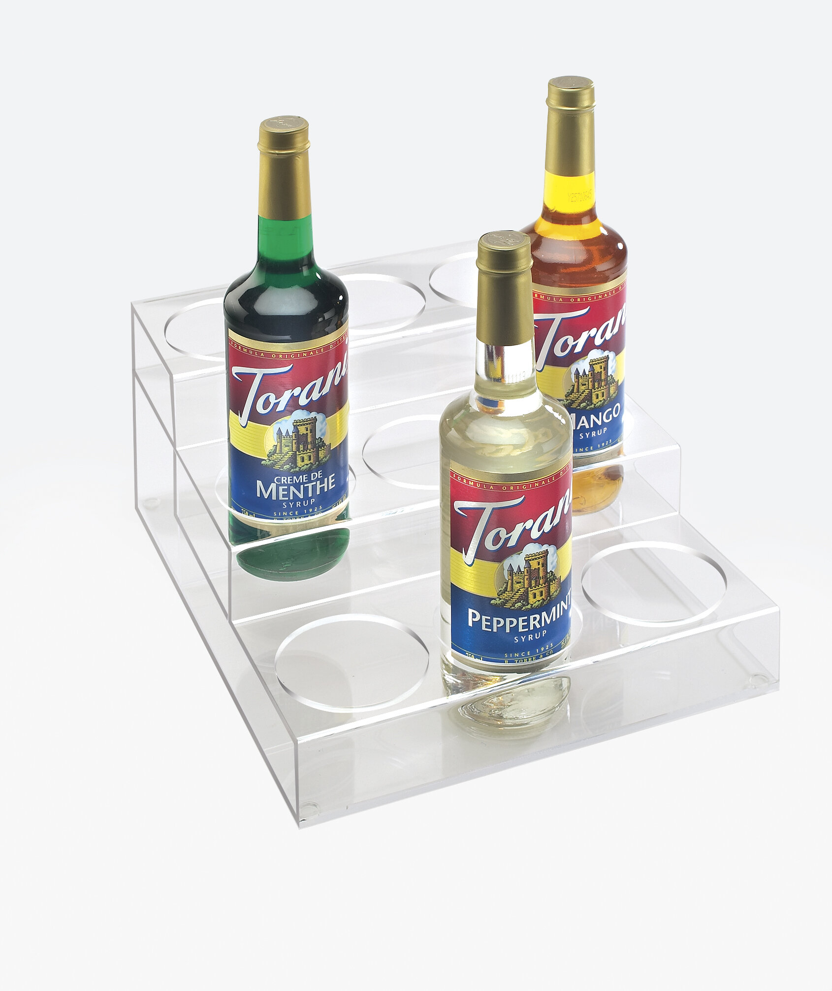 Cal-Mil Classic Liquor Display Racks & Cabinets