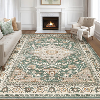 Tapis oriental lavable Aasen Boho