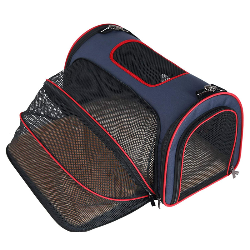 Collapsible Pet Carrier with 2 Doors