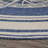 Areefa Medallion Blue/White Power Loomed Indoor/Outdoor Area Rug-990076558