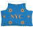 Bleu New York, orange, couleurs de basketball est en rupture de stock