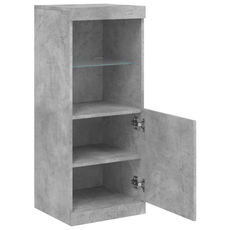 Basilios 41cm Sideboard, Concrete Grey