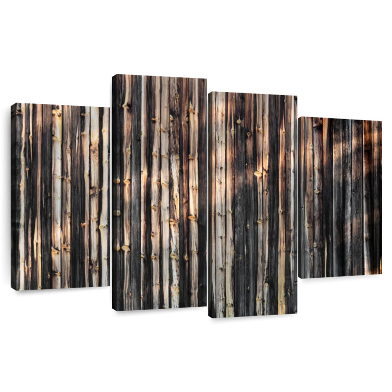 Planches de bois rustiques Avery, H 42 po x l 68 po