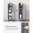 Narma Solid Wood Freestanding Linen Cabinet-2020414263