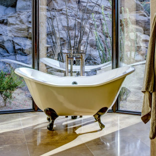 Regency 68'' L Soaking Bathtub, Brushed Nickel, White Interior with White Exterior