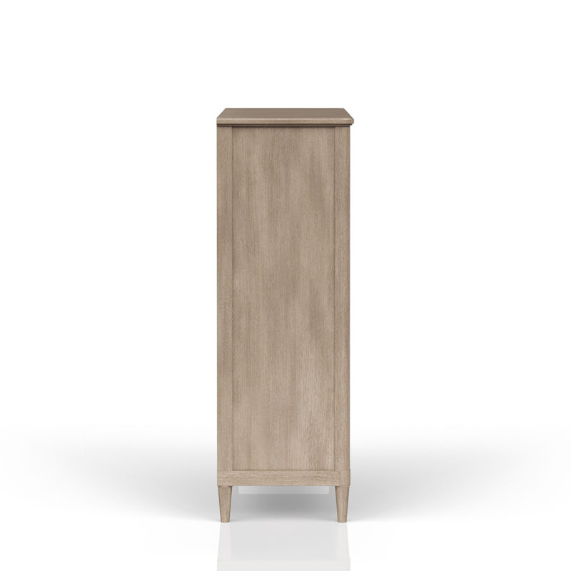 Commode 5 tiroirs finition sable