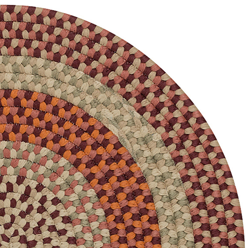 Tapis oriental rouge tressé Gokmen, Ovale 12 pi x 15 pi