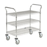 39'' H Utility Cart with Wheels