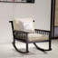 Hand-crafted Solid Wood Rocking Chair Rocking Chair