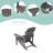 Lamonica HIPS Adirondack Chair-310637404