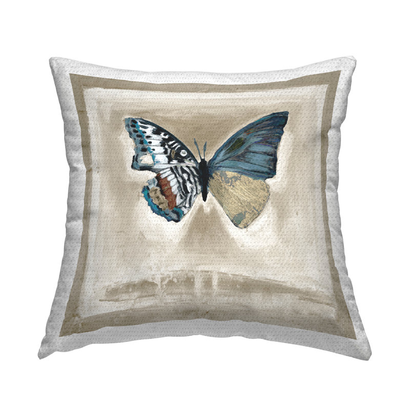 Housse et insert de coussin décoratif en polyester pour intérieur / extérieur Stacy Daguiar
