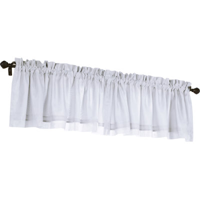 Villareal Tailored 54''W Curtain Valance