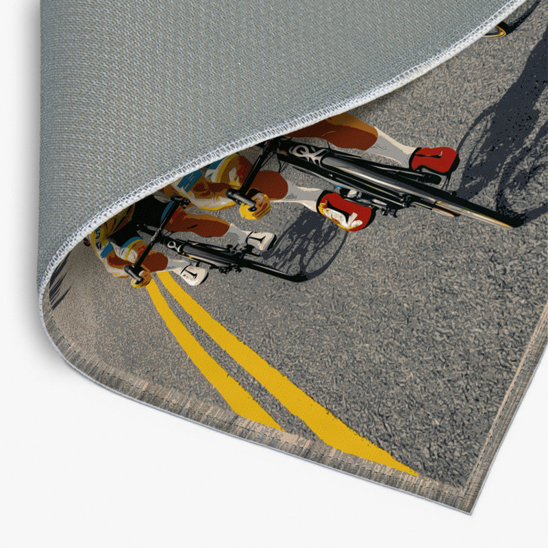 Tapis intérieur et extérieur gris Transport, Rectangulaire 8 pi x 10 pi