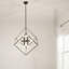 Lustre rectangulaire à 8 lumières Devione
