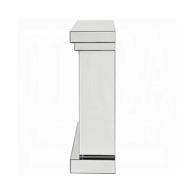Foyer 47,40 po, miroir et faux diamants, H 42,5 po x l 47,4 po x P 13,4 po