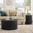 Amos 30" Solid Wood Fluted Round Coffee Table-1838160249