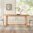 Nadine 70" Modern Farmhouse Solid Oak Wood Oval Dining Table-1198709986