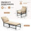 Chaise longue d'extérieur en métal-1246156059