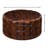 Schwarz Upholstered Ottoman