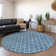 Premium Machine Washable Prisco Denim Rug
