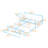 Multifunctional Daybed with Drawers and Desk,Shelves-423747375-423747371