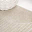Tapis rayé beige / crème Aleysia-311327331