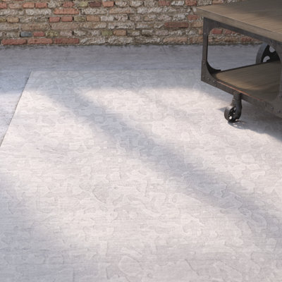 Buil Viscose Abstract Indoor Rug