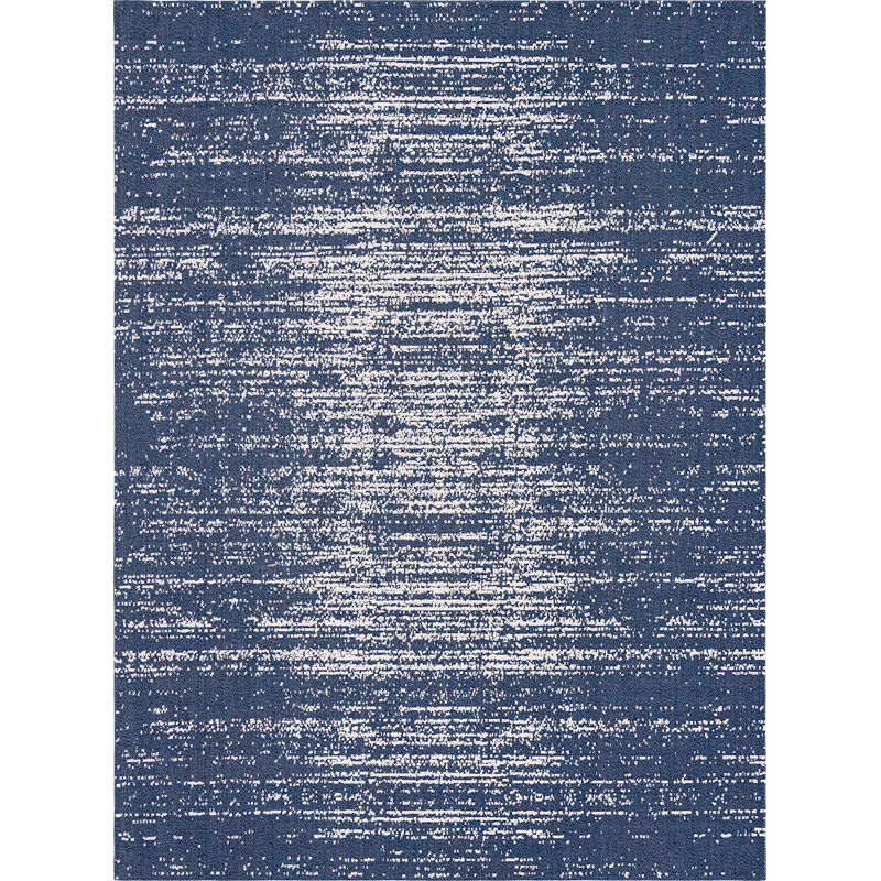 Draco Cotton Abstract Indoor Rug, Rectangle 8'5" x 11'4"