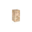 Teak Slice Pedestal, Square, Bleached-858140906