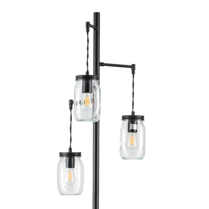 Lampe sur pied 64 po Gina