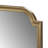 Janay Scalloped Wood Wall Mirror