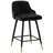 Swivel Upholstered 26"/29" Counter & Bar Stool With Solid Metal Frame and Velvet Back-1125635295-1125635294