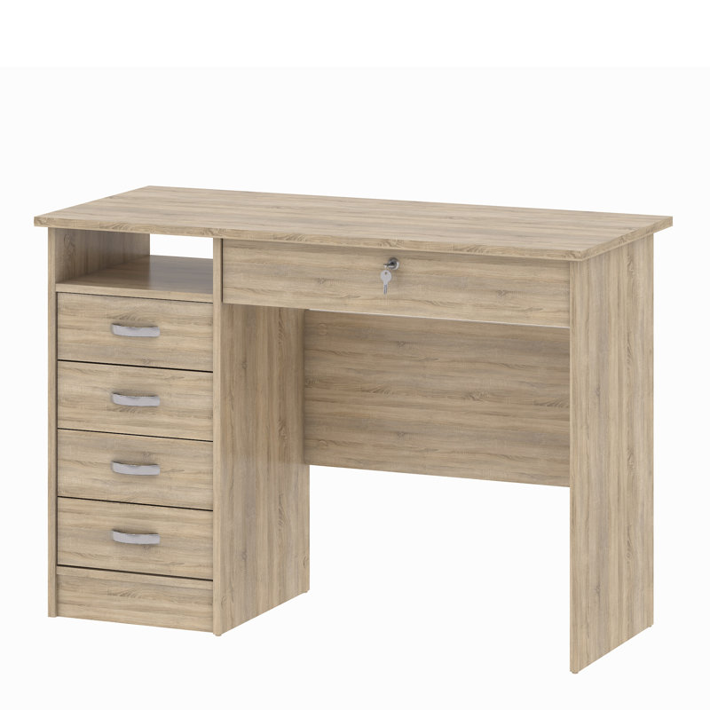 Gouge Computer Desk, Oak