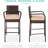 Rovenia Upholstered Counter Stool with Iron Frame