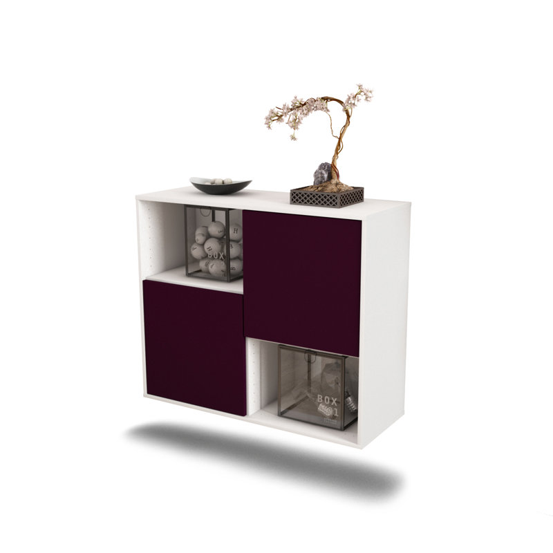 Reddick 92cm Sideboard, Purple