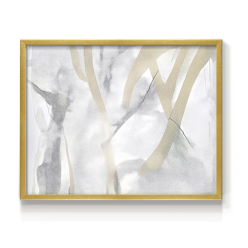 Abstrait, série Lxxxi, reproduction encadrée, H 11 po x l 14 po