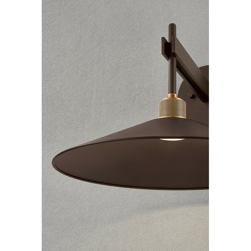 Harac Wall Sconce, 10.75" H x 15" W x 15" D