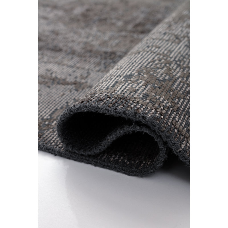 Rapture Gray Abstract Luxury Area Rug, Rectangle 7'10" x 11'2"