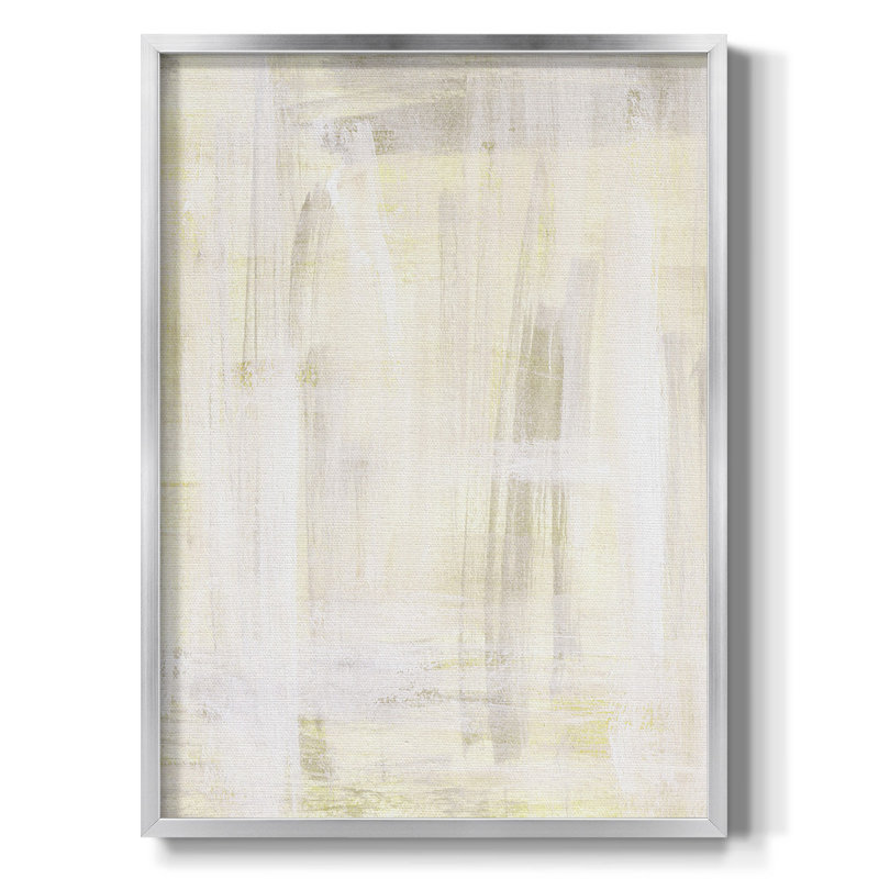 " On A Sunbeam II ", 42.5" H x 30.5" W x 1" D, Silver Framed Canvas, No Mat