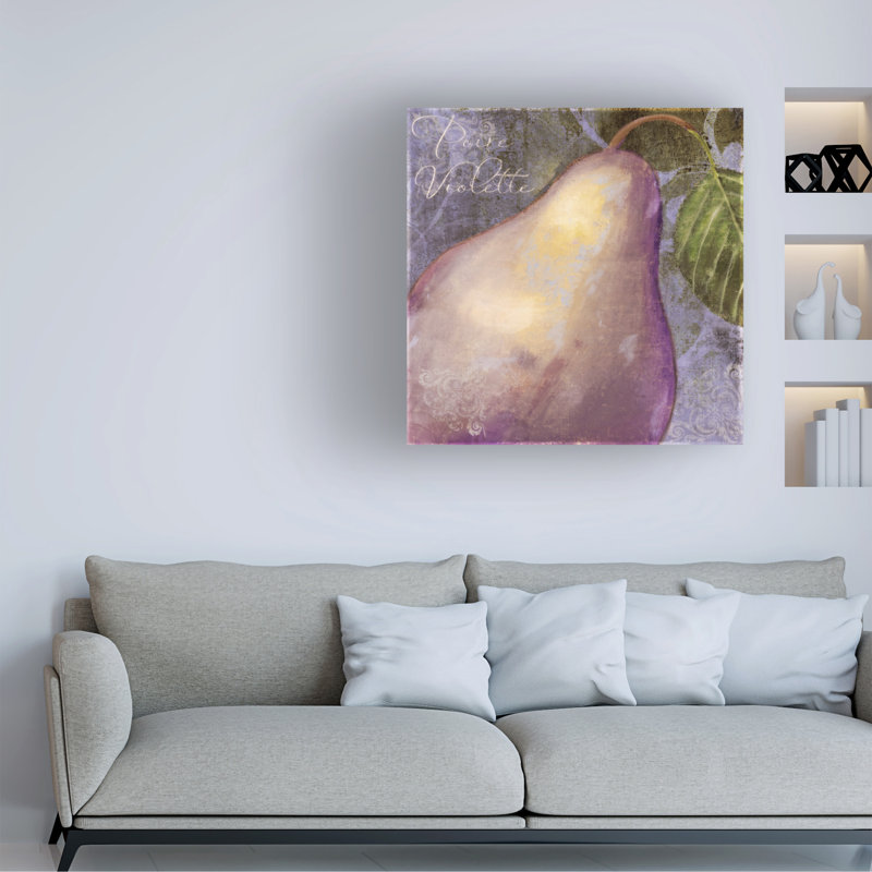 Art sur toile «Bachelor Sasha Violette I», H 35 po x l 35 po