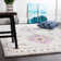 Tapis ivoire à motif géométrique Barden