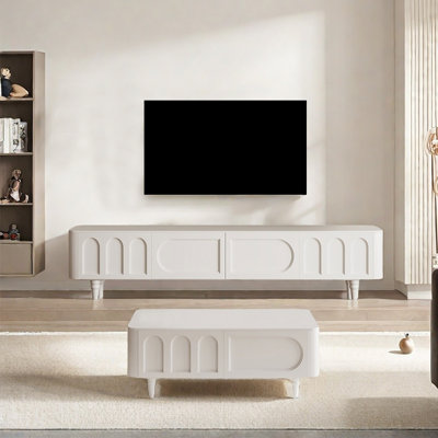 Meuble télé et table basse French Retro