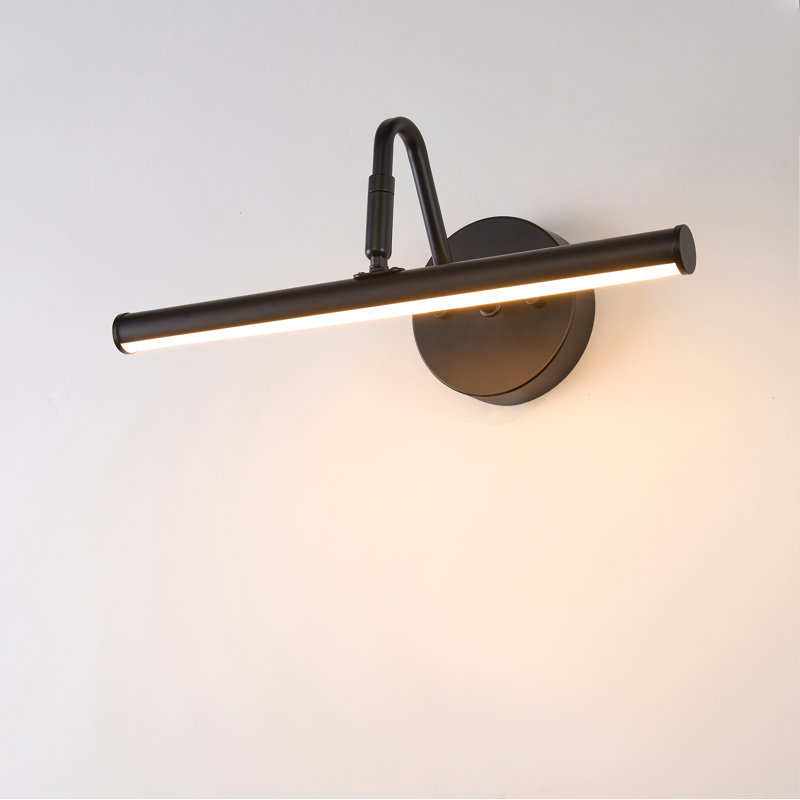 Luminaire à DEL 10 W à intensité variable alimenté par USB, noir